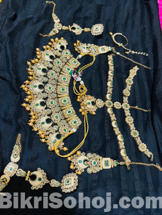 ব্রাইডাল জুয়েলারি (কুন্দন সেট)